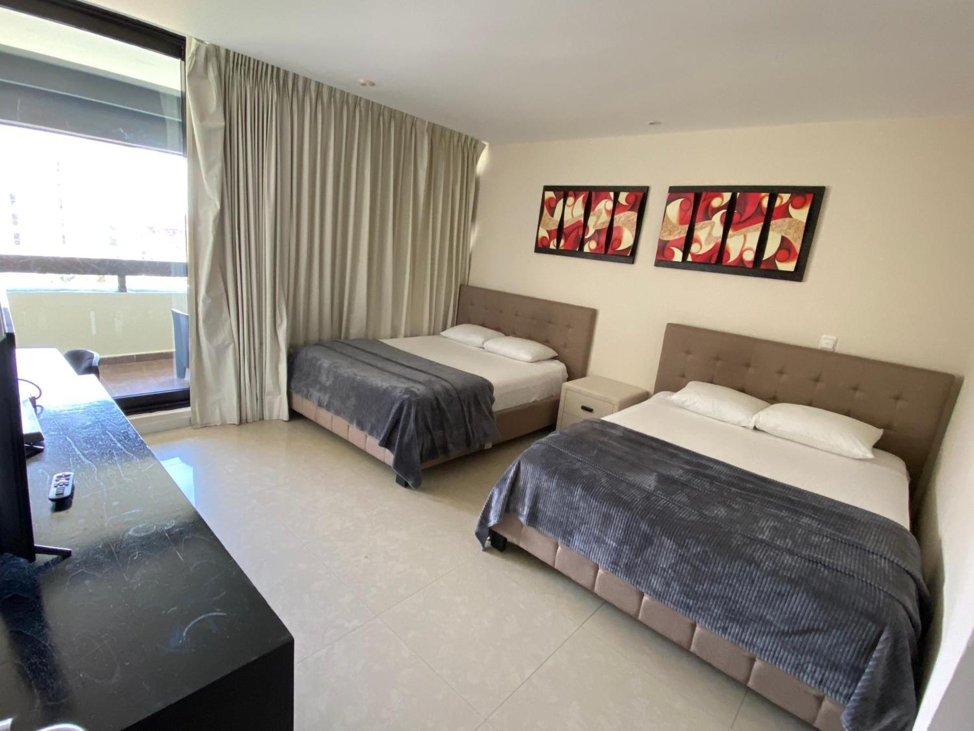 Condo in Ocean Front Hotel Resort Cancún Camera foto