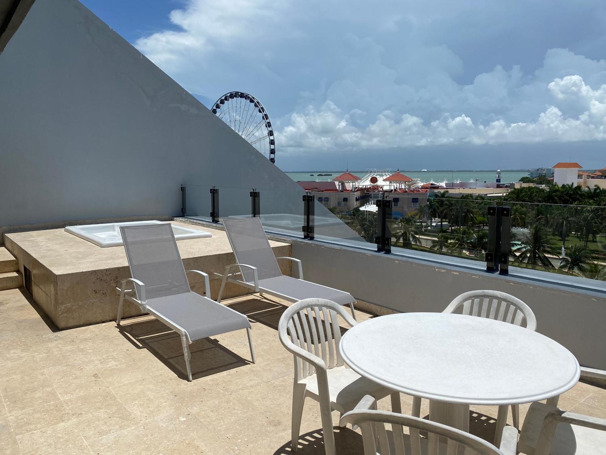 Condo in Ocean Front Hotel Resort Cancún Camera foto