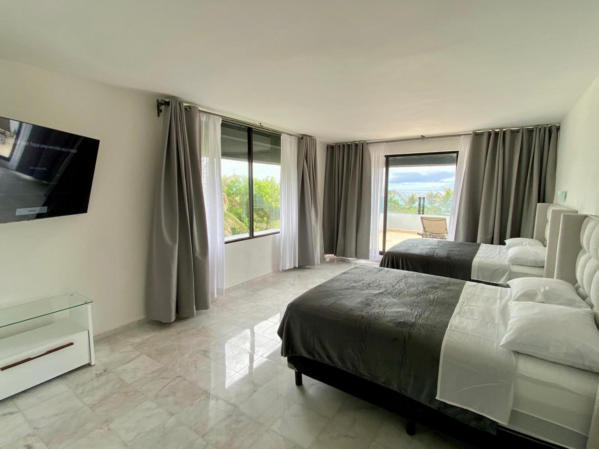 Condo in Ocean Front Hotel Resort Cancún Camera foto