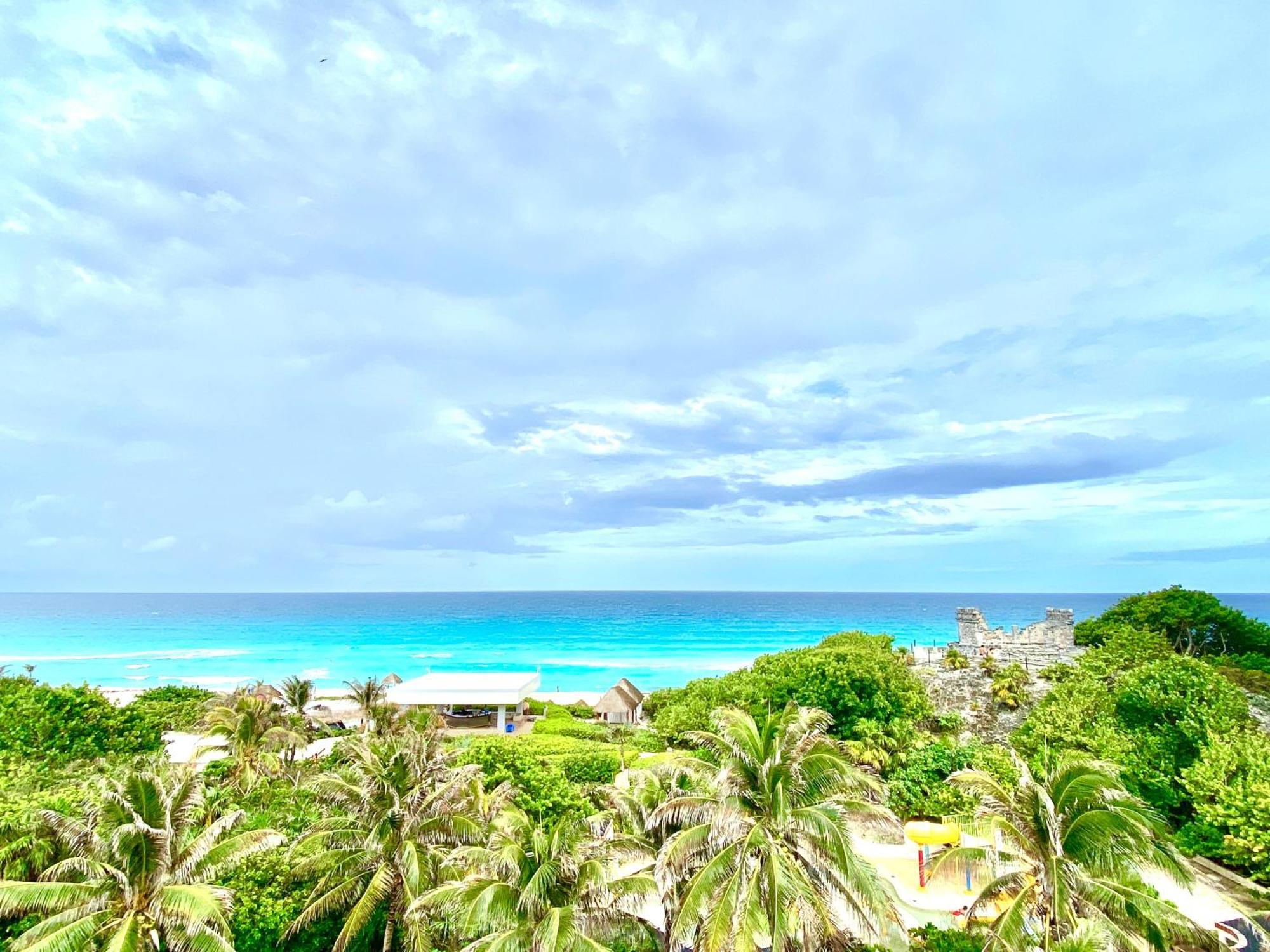 Condo in Ocean Front Hotel Resort Cancún Camera foto