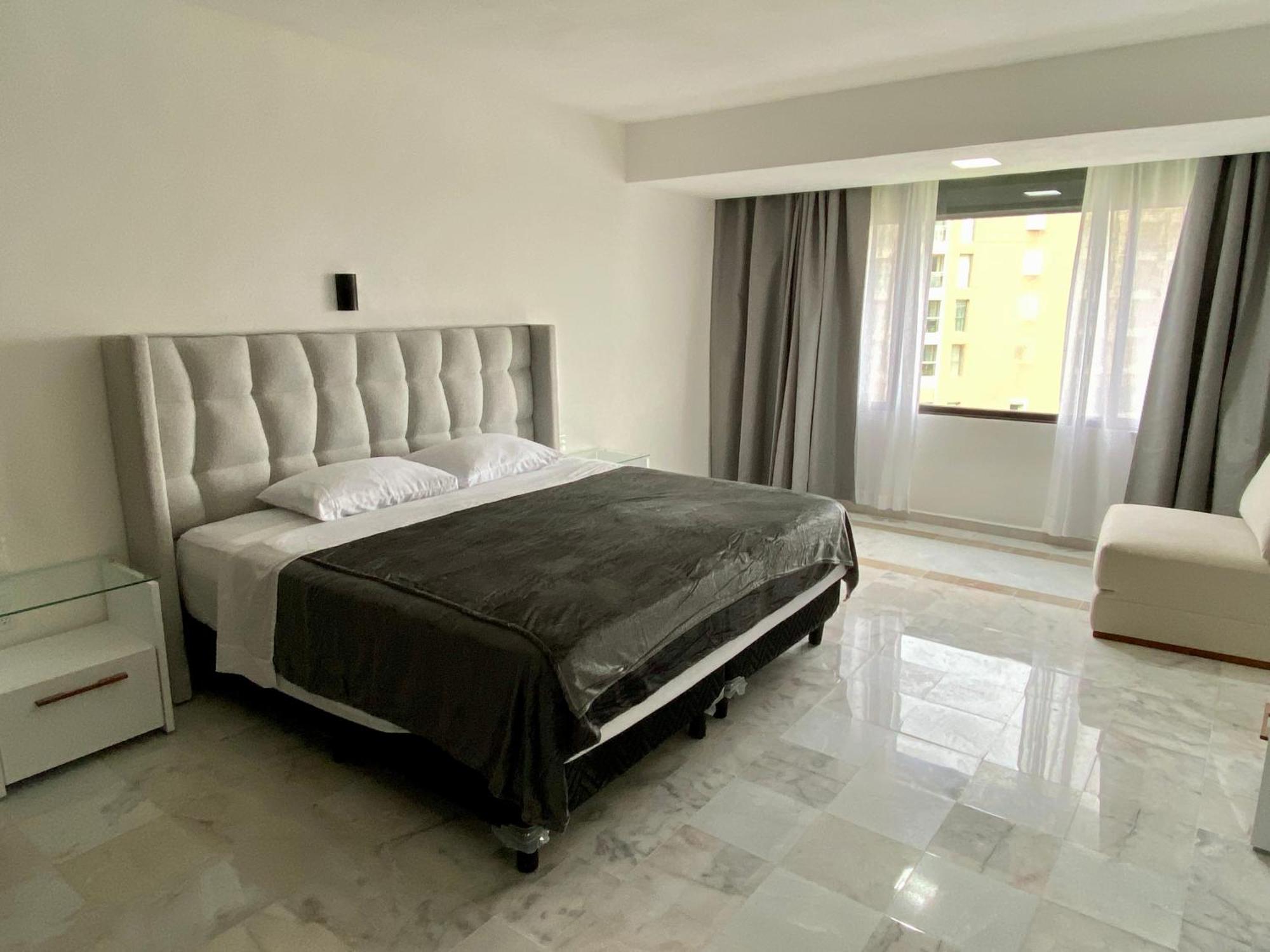 Condo in Ocean Front Hotel Resort Cancún Camera foto