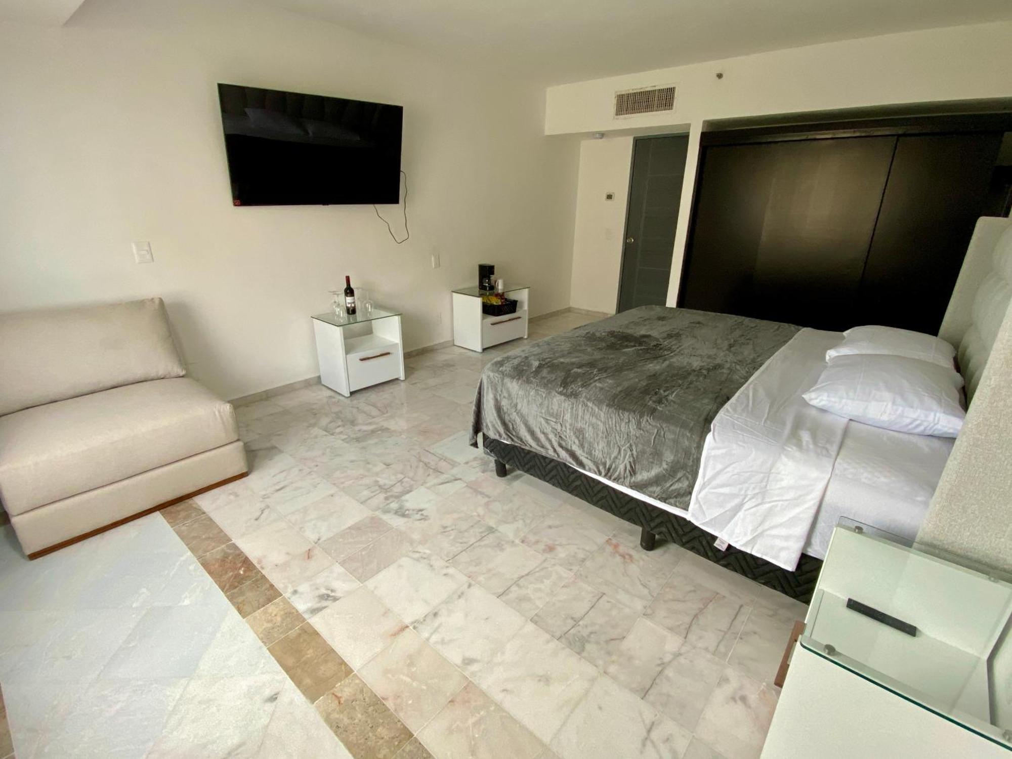 Condo in Ocean Front Hotel Resort Cancún Camera foto